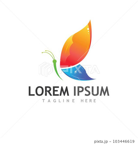 Beauty Butterfly icon design 103446619