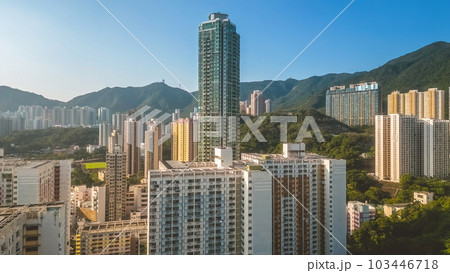 the Old Public Residential Building in Hong Kong May 28 2023 103446718