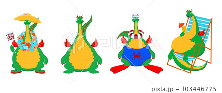 A set of Chinese posters with a green dragon and an inscription. Asian festive new year banner, poster and menu flyer template. A set of Chinese posters with a green dragon and an inscription. Asian festive new year banner, poster and menu flyer template. 103446775