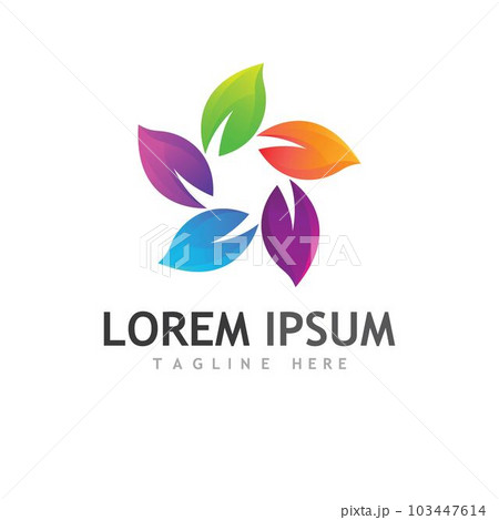 leaf logo and vector images 103447614