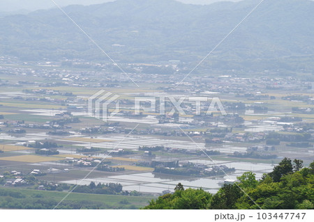 旅伏山から眺めた出雲平野の景色 103447747