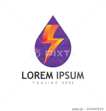 Thunder Bolt logo and symbol 103447819
