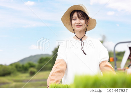 田植え準備 田植え準備 103447927