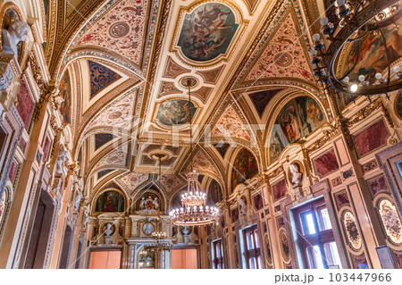 Vienna state opera, interiors and decors 103447966