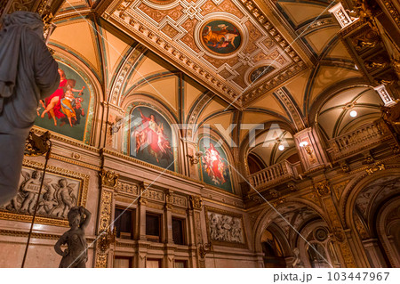 Vienna state opera, interiors and decors 103447967
