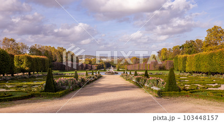 exteriors and park of castle of Champs sur Marne, france 103448157