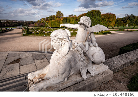 exteriors and park of castle of Champs sur Marne, france 103448160