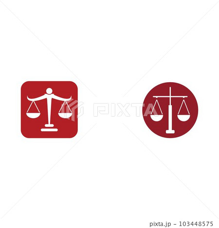 justice law Logo Template 103448575