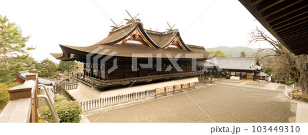 桃太郎伝説の地「吉備津神社」 in 岡山県岡山市 桃太郎伝説の地「吉備津神社」 in 岡山県岡山市 103449310