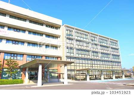 可児市、可児市役所の風景 可児市、可児市役所の風景 103451923