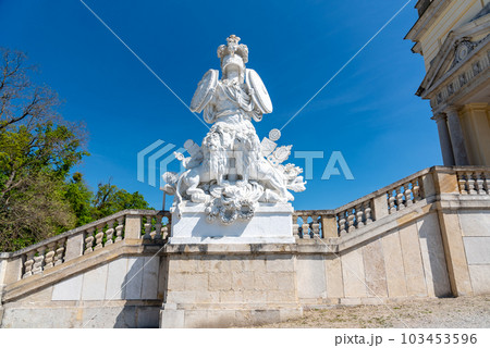 Schonbrunn Habsburg Palace and gardens in Vienna capital of Austria Schonbrunn Habsburg Palace and gardens in Vienna capital of Austria 103453596