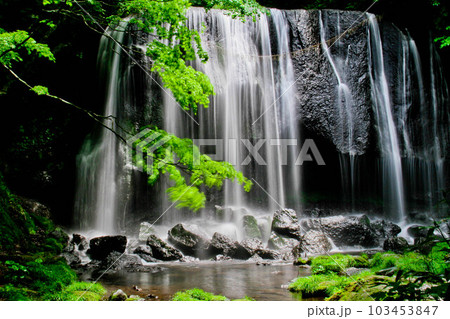 福島猪苗代町中ノ沢 達沢の不動滝 福島猪苗代町中ノ沢 達沢の不動滝 103453847