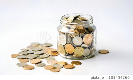 Golden coin stack wealth concept photo. Financial economy success savings profit money investment photo Golden coin stack wealth concept photo. Financial economy success savings profit money investment photo 103454260