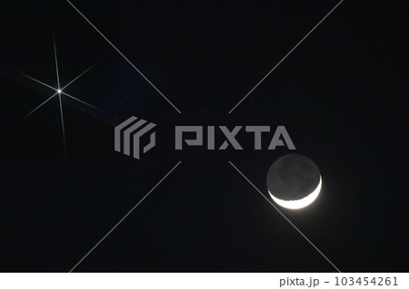 月と金星 月と金星 103454261