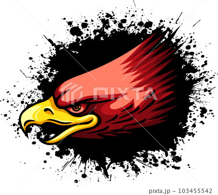Mascot Head of an Eagle, vector illustration Mascot Head of an Eagle, vector illustration 103455542