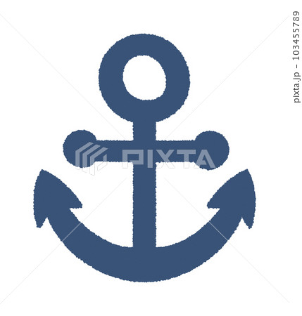 錨の手書きベクターイラスト/夏を感じるイラスト 錨の手書きベクターイラスト/夏を感じるイラスト 103455789