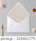 Envelope Liner styled photo mock-up, template 103461775