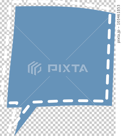 speech bubble balloon keyword icon sticker planner text box banner, flat png transparent element design 103461853