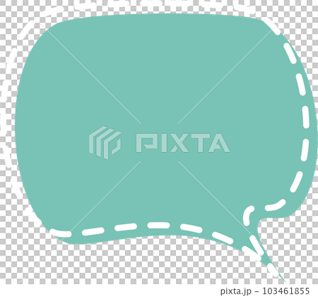 speech bubble balloon keyword icon sticker planner text box banner, flat png transparent element design 103461855