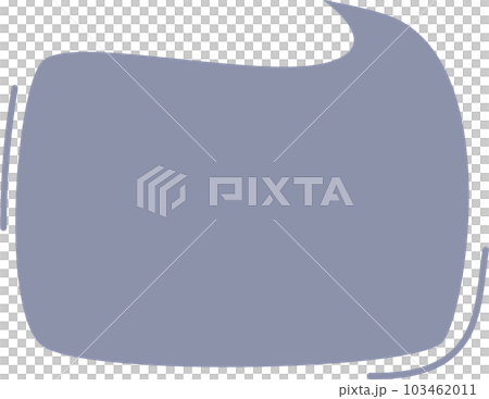 speech bubble balloon keyword icon sticker planner text box banner, flat png transparent element design 103462011