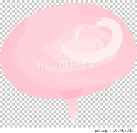 speech bubble balloon keyword icon sticker planner text box banner, flat png transparent element design 103462330