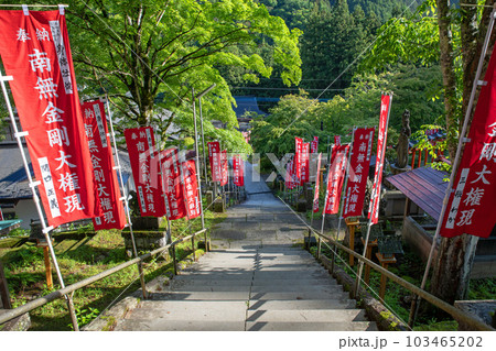 瑞峯寺　参道　古峰原街道　鹿沼市　 103465202
