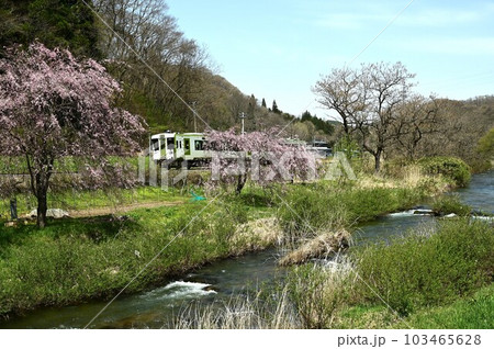 米内川沿いの山田線 103465628