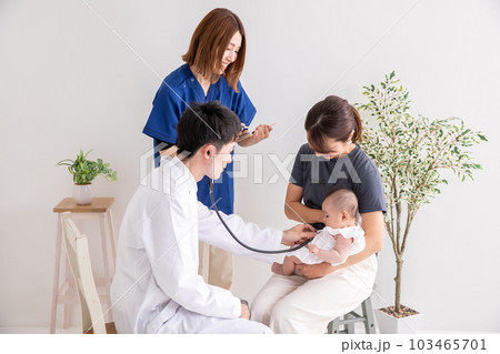 乳児検診 infant checkup 乳児検診 infant checkup 103465701