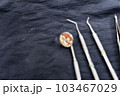 dental instruments ready for use in the dental office 103467029