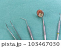 dental instruments ready for use in the dental office 103467030