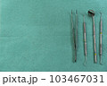 dental instruments ready for use in the dental office 103467031