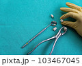 dental instruments ready for use in the dental office 103467045