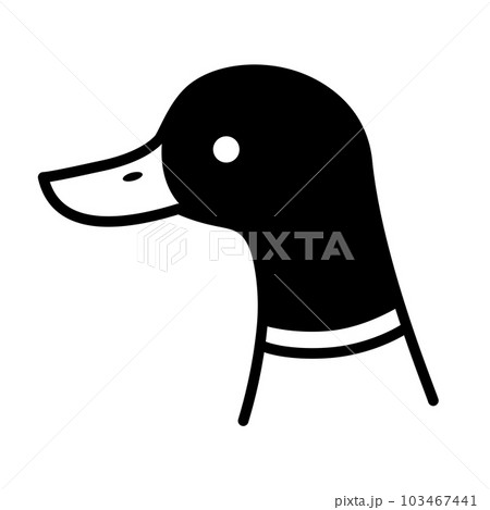 鴨のイラスト素材 [103467441] - PIXTA