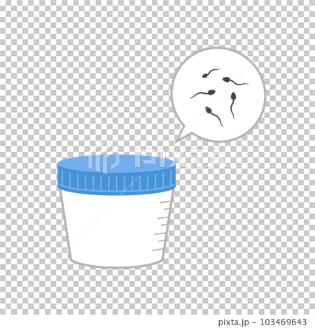 精液カップのイラスト 精液カップのイラスト 103469643