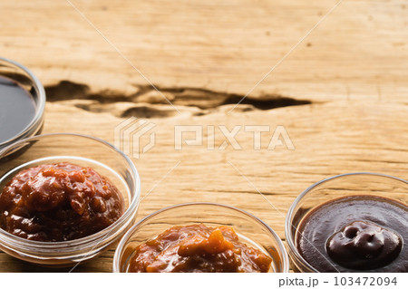 アジアの調味料　集合（ナチュラルテイスト） 103472094