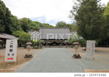 伊曾乃神社、拝殿 103472486