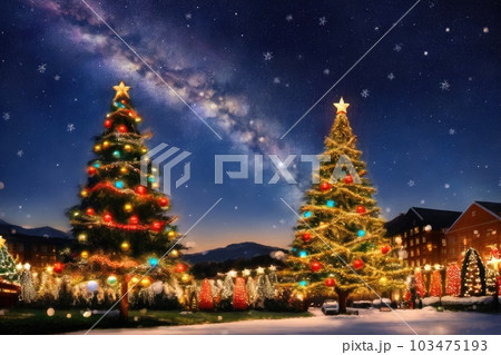《AI画像》クリスマスイメージ 103475193