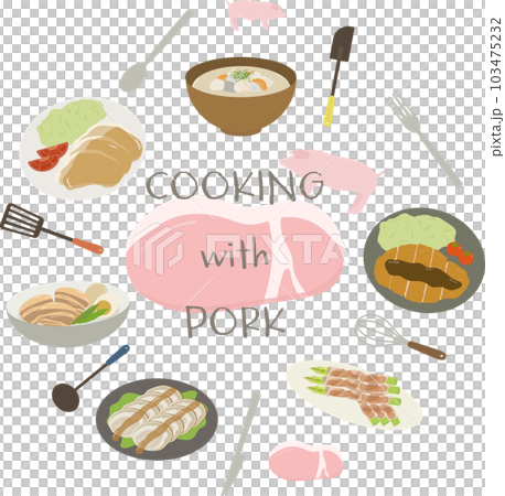 豬肉菜插圖集 豬肉菜插圖集 103475232