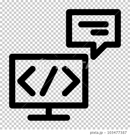 DX，代表程序的線條樣式圖標 103477387