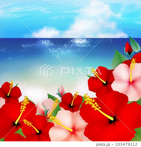 南国の風景画 Miami Beach Street」 南国イラスト版画作品 : STUDIO ALEC