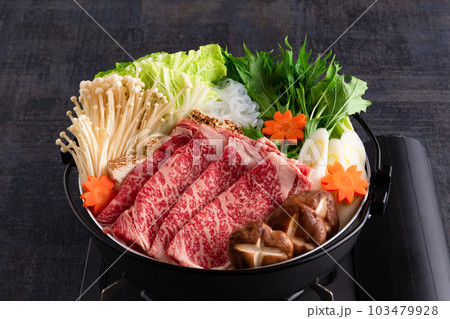 すき焼き 調理 すき焼き 調理 103479928