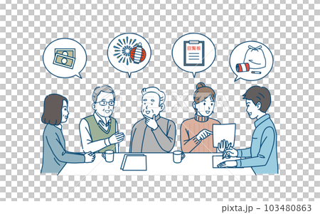 鎮民開鎮會討論 鎮民開鎮會討論 103480863