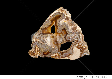 macro stone mineral agate on black background macro stone mineral agate on black background 103484459