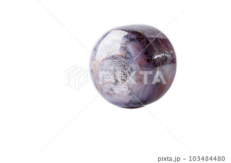 Macro of mineral Corundum Ruby Sapphire on white background Macro of mineral Corundum Ruby Sapphire on white background 103484480