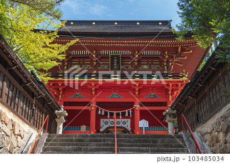 愛知 岡崎 六所神社の楼門 愛知 岡崎 六所神社の楼門 103485034