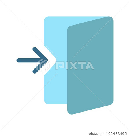 Log In icon vector image.のイラスト素材 [103488496] - PIXTA