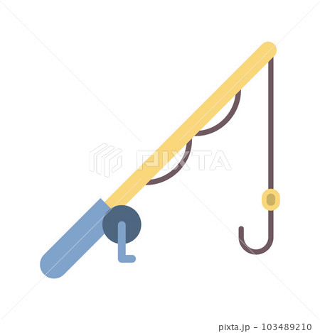 Fishing Rod icon vector image. Fishing Rod icon vector image. 103489210