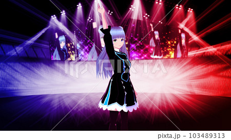 vtuberのライブ風景 103489313