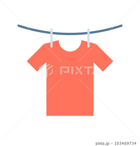 Dry Clean icon vector image. 103489734