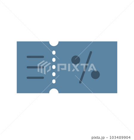 Discount icon vector image. 103489904